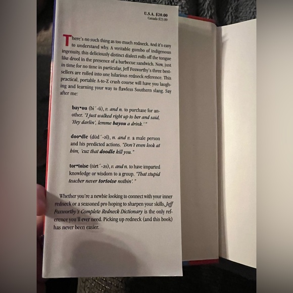 's Complete Redneck Dictionary - Red and Blue - Picture 2 of 2